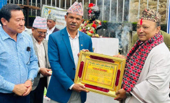 ‘सहिद मनोज जोशी प्रतिभा पुरस्कार–२०८१’ ताम्राकारलाई